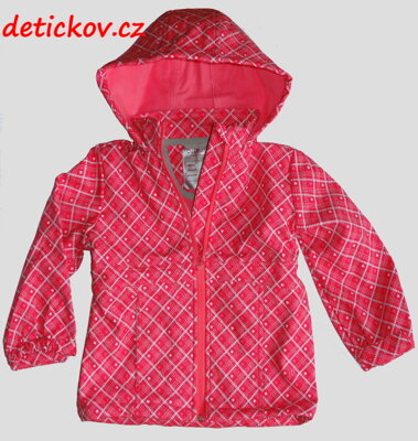 Nickel růžová softshellová bunda s fleecem - SRDÍČKA