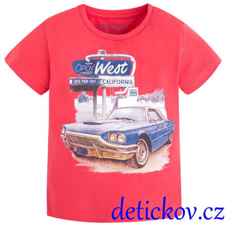 Mayoral mini boy tričko ,,West California,, melounové