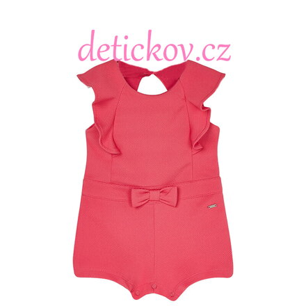 Mayoral baby girl letní overálek růžový fuchsiový