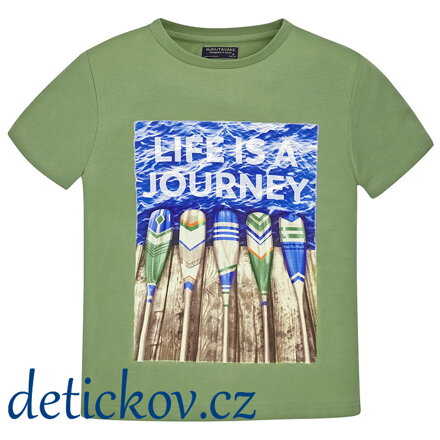 Mayoral boy tričko ,,Pádla,, zelené