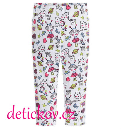 Mayoral mini girl pohodlné 3/4 legíny ,, Good bye ,,