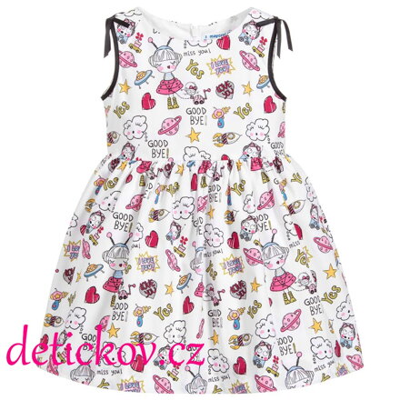 Mayoral mini girl letní šatičky ,, Good bye ,, 