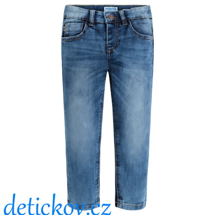 Mayoral mini boy světle modré rifle - slim fit b. 028