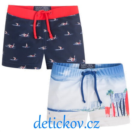 Mayoral mini boy set 2 ks plavky s nohavičkou ,, Surf,,