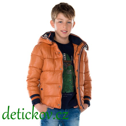 Mayoral boy  juniorská prošívaná zimní bunda cihlová