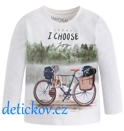 Mayoral mini boy triko ,,Kolo,, krémové