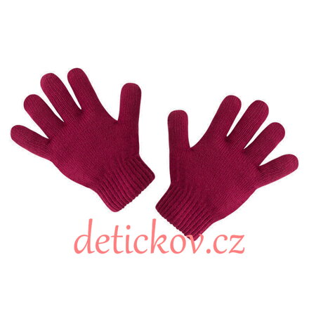 Mayoral prstové rukavice červené