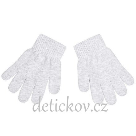 Mayoral prstové rukavice šedé 