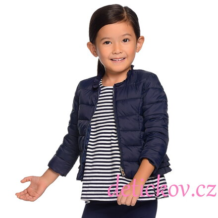 Mayoral mini girl prošívaná modrá větrovka