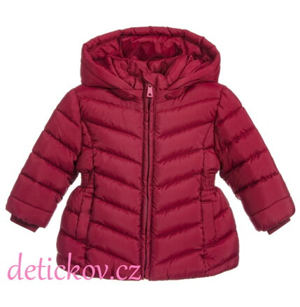 Mayoral baby zimní kabátek  tmavě růžový malinový