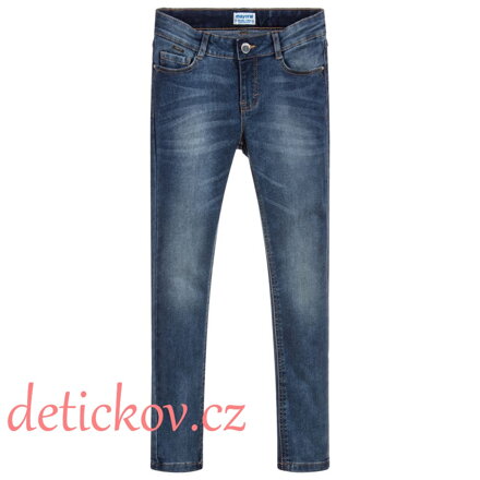 Mayoral girl riflové skinny  modré b. 017