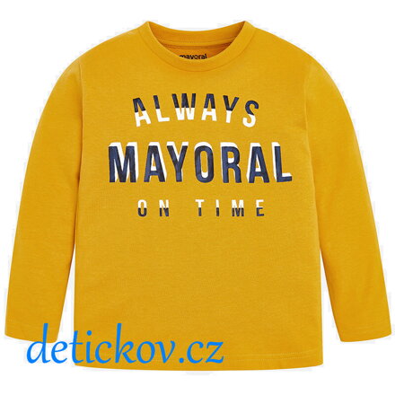 Mayoral mini boy tričko BASIC b. medová 045