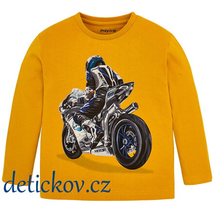 Mayoral mini boy triko ,,Speed,, medové