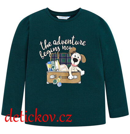 Mayoral mini girl triko ,,Stěnátko,, lahvové