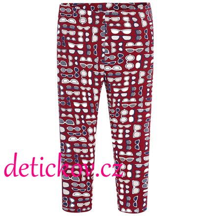 Mayoral mini girl pohodlné legíny ,,Brýle,, b. 10