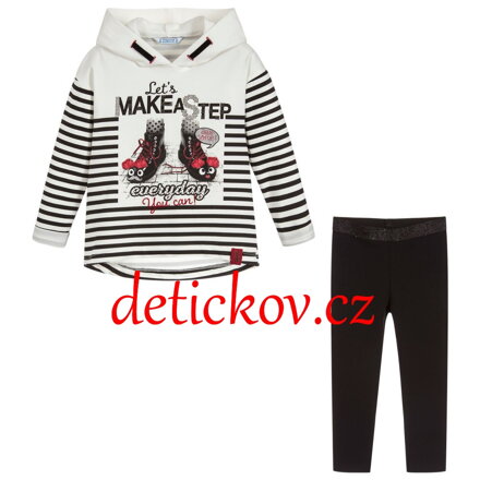 Mayoral mini girl komplet  mikina ,, Step,, s legínkami