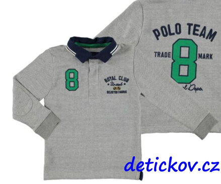 Mayoral mini boy polo šedé ,, POLO,,