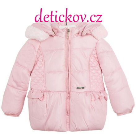 Mayoral baby zimní kabátek růžový
