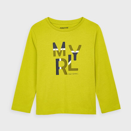 Mayoral mini boy triko dlouhý rukáv b. 047