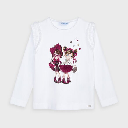 Mayoral mini girl triko s dlouhým rukávem b. 080