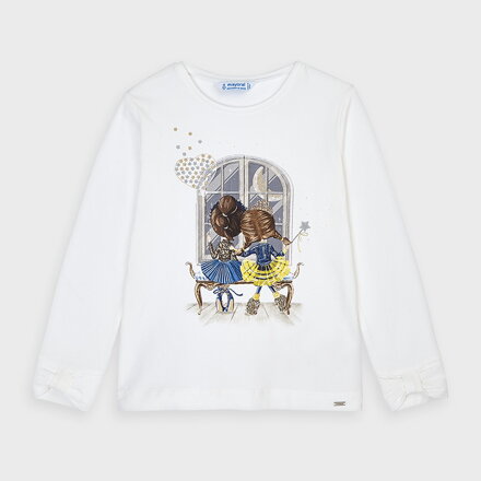 Mayoral mini girl triko s dlouhým rukávem b. 83