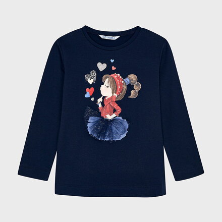 Mayoral mini girl triko s dlouhým rukávem b. 053