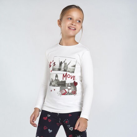 Mayoral girl triko s dlouhým rukávem b. 052