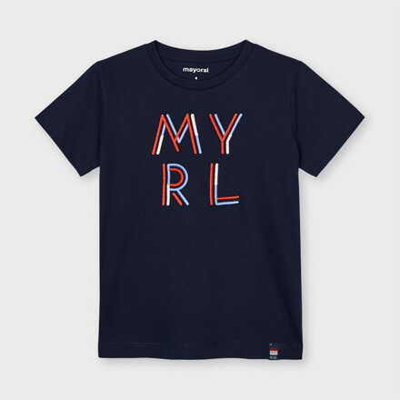 Mayoral mini boy triko s krátkým rukávem b. 017