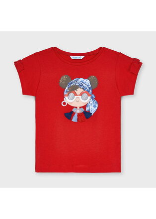 Mayoral mini girl triko s krátkým rukávem b. 78