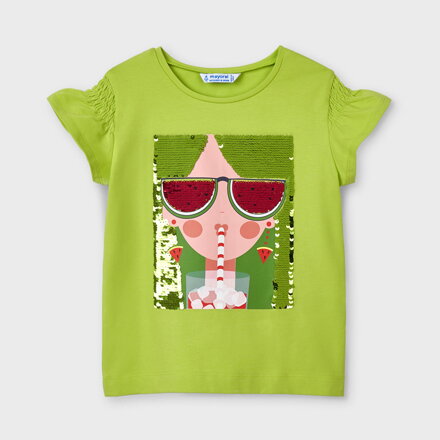 Mayoral mini girl triko s krátkým rukávem b. 026