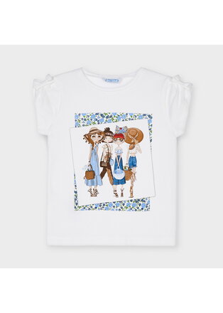 Mayoral mini girl triko s krátkým rukávem b. 39