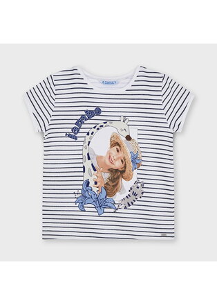 Mayoral mini girl triko s krátkým rukávem b. 35