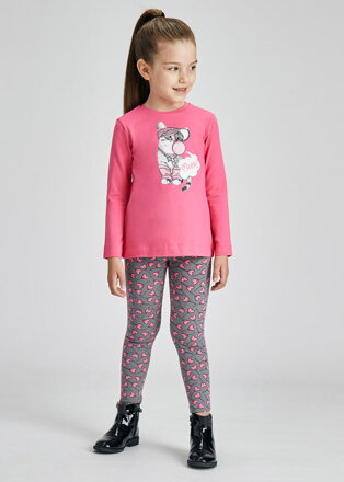 Mayoral mini girl set triko a legíny b. 085