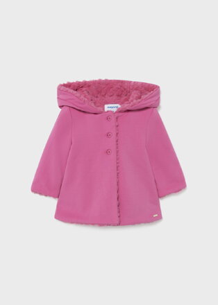 Mayoral baby girl růžový kabát b. 22