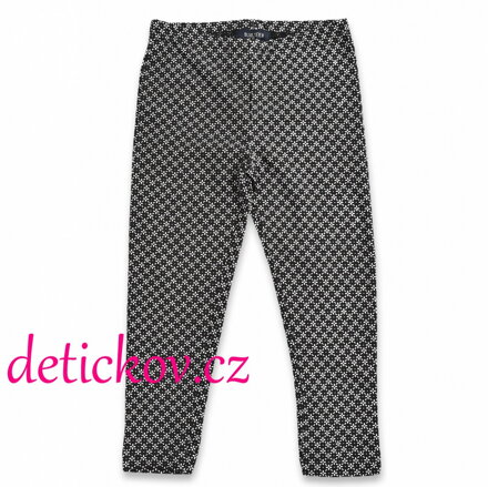 BS mini girl dlouhé legínky černo-bílé .. VZOREČEK,,