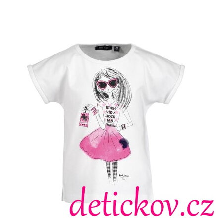 dětské tričko BS ,,Sukýnka,, bílé