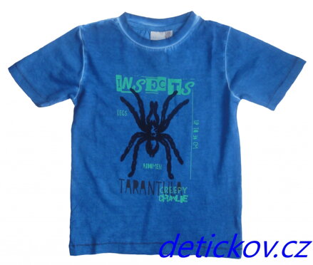 tričko  BS  ,, Pavouk ,, modré
