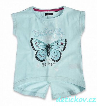 dětské tričko BS ,,Butterfly ,,  tyrkysové