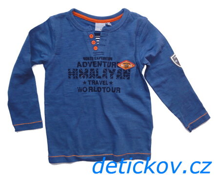 dětské chlapecké tričko ,,Expedice Himaláje,, modré