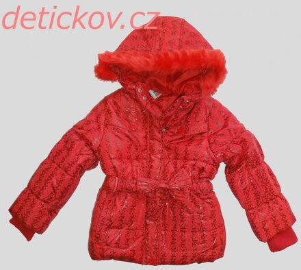 luxusní zimní  kabátek coccodrillo cihlový
