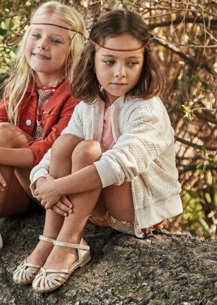 Mayoral mini girl smetanová háčkovaná mikina b. 022