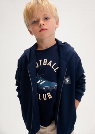 Mayoral mini boy modrá rozpínací mikina b. 037