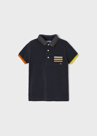 Mayoral mini boy polo tričko s kapsou b. 059