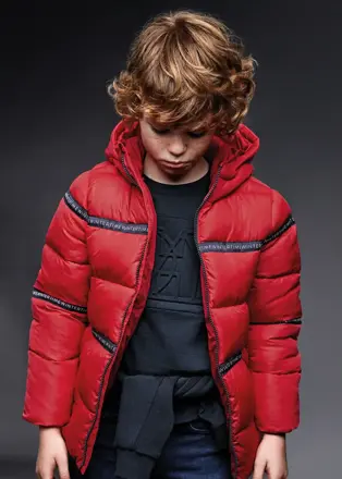 Mayoral boy zimní bunda červená b. 022