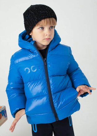 Mayoral mini boy zimní bunda modrá b. 073