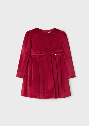 Mayoral mini girl červené šaty b. 031