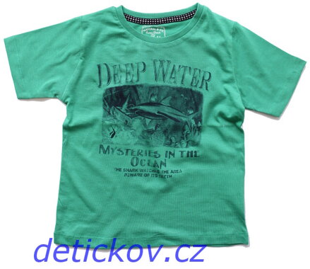 zelené tričko Mayoral s krátkým rukávem DEEP  WATER
