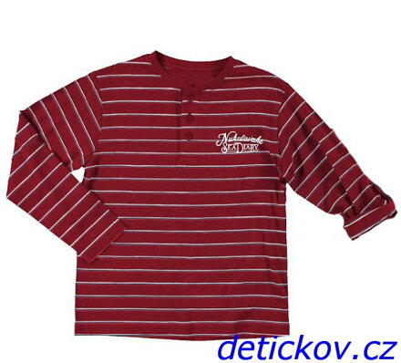 tričko s dlouhým rukávem Mayoral SEA DIARY červené