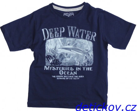 modré tričko Mayoral s krátkým rukávem DEEP WATER