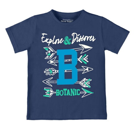 Mayoral juniorské tričko ,,Botanic,, tmavě modré